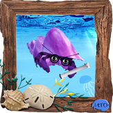 (7S Unique) Uncommon Stuff: Plum Hermit Crab