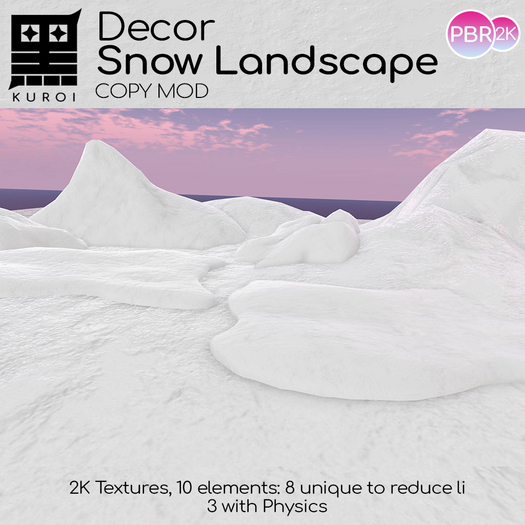 Kuroi - Snow Landscape Pack