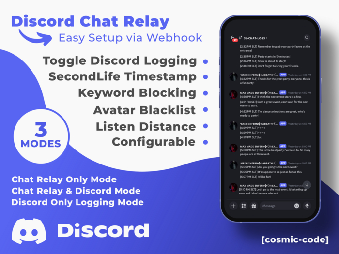 Discord Chat Relay