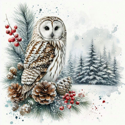 Christmas Owl