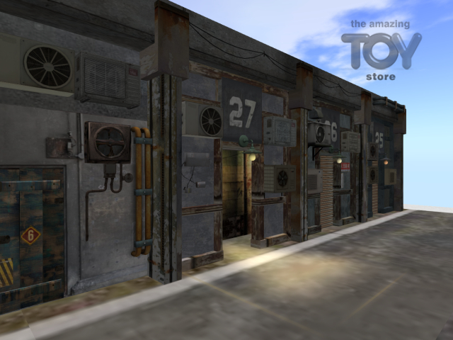 **JPK Backdrop Gacha -Warehouse-