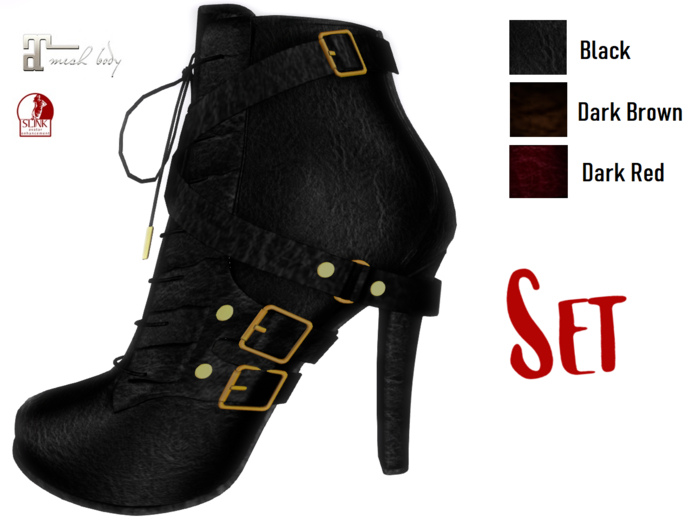 *TH* Boots high heel set