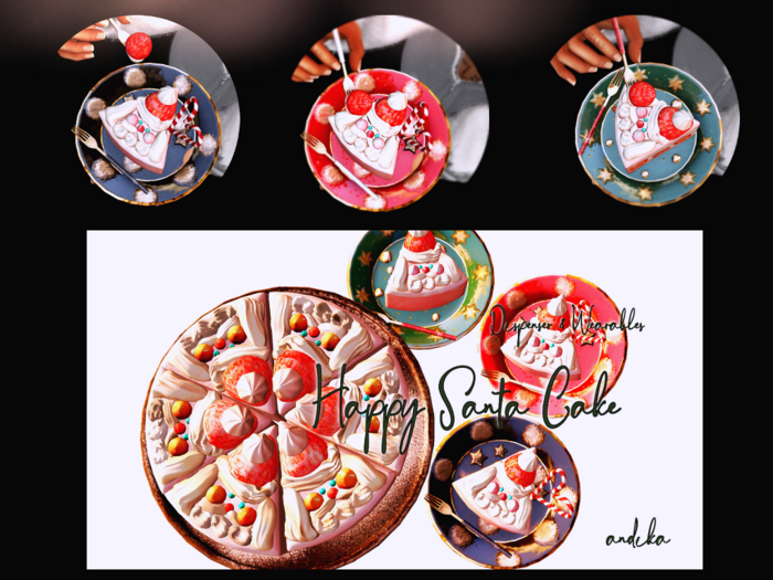 ADD/andika {HappySanta Cake}Dispenser & Wearable set