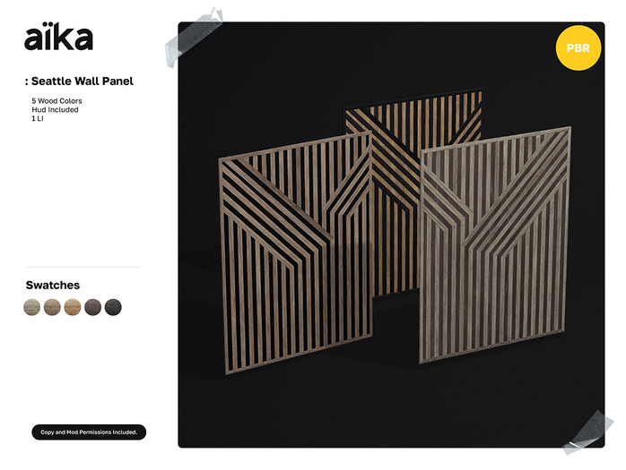 aika - Seattle Wall Panel (add)