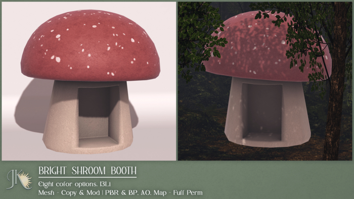 (JK) Bright Shroom Booth