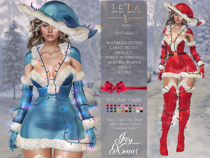 {Le'La} Joy Xmas Outfit ♥Christmas Promo♥