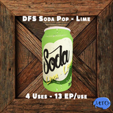DFS Soda Pop - Lime  (TOTAL 52EP)