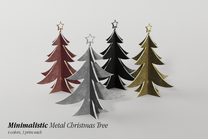 KLN SZN - Minimalistic Metal Christmas Tree