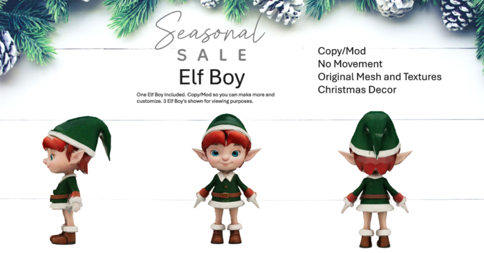 Christmas Elf Boy