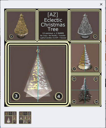 15 [AZ] Eclectic Christmas Tree - Fire Rusted Ironwork