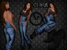 {T!k-T0k} Chira Highwaistjeans Blue (boxed)