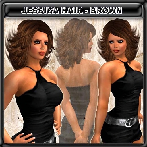 KL JESSICA HAIR BROWN 