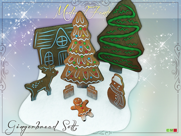[MF]  Christmas Gingerbread Delight SET(boxed)