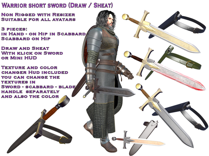 Warrior short sword (ADD)