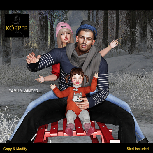 KORPER - FAMILY WINTER POSE