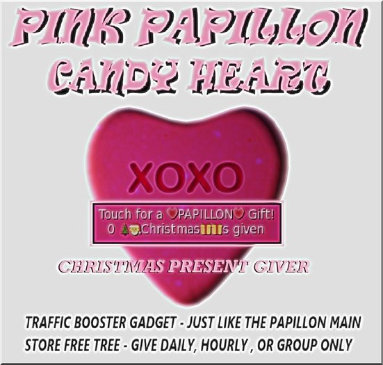 Box Pink Daily Papillon Giver  xoxo Heart