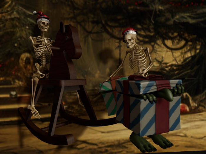 :DH: Elves Skeleton ~Christmas~