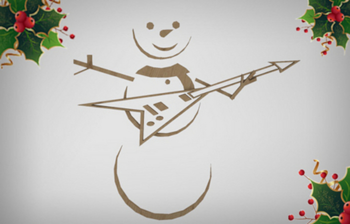 Snowman Guitarist