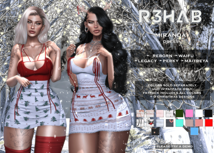 R3HAB- Miranda Dress- Fatpack