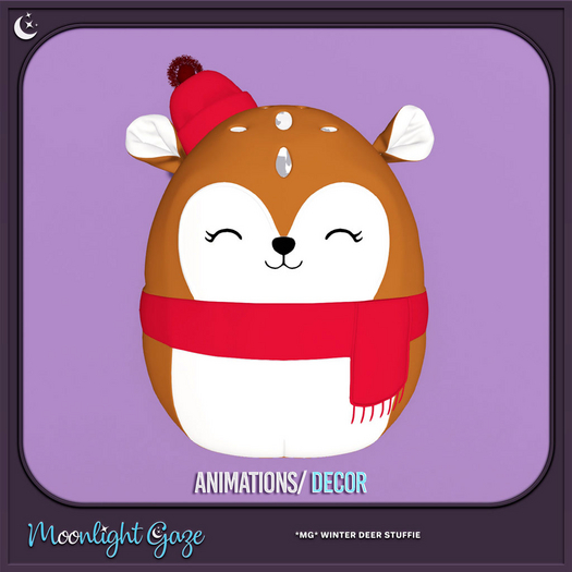 *MG* Winter Deer Stuffies  (Add)