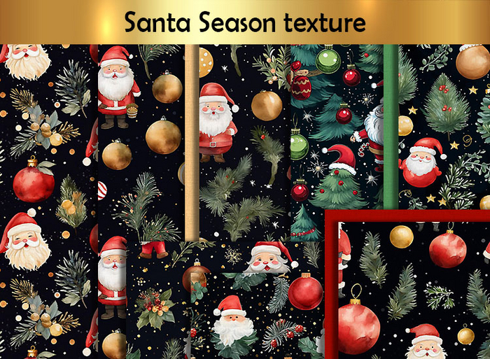 Santa Season texture