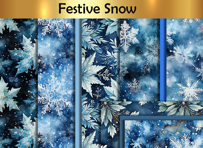 Festive Snow B