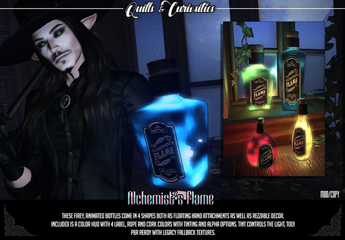 Quills & Curiosities - Alchemist's Flame