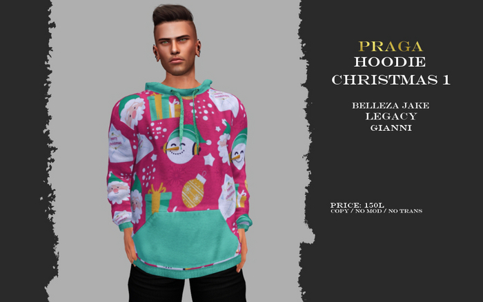 Praga Hoodie - Christmas 1