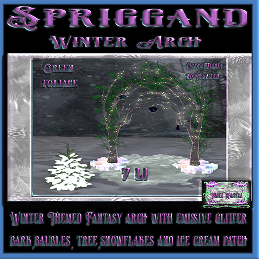 +Inner Mantra+ Spriggand Arch  *Green* { box}