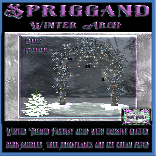 +Inner Mantra+ Spriggand Arch  *Blue* { box}