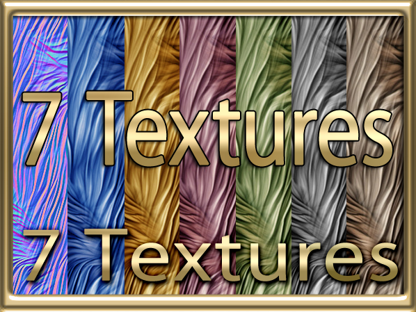 Zoy Texture [ Matted Fur Seamless 01 ] 7 Textures