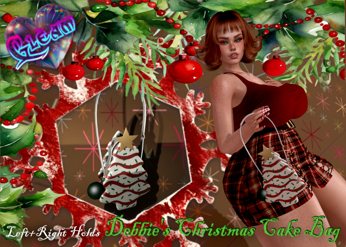GLEAM: Debbie's Christmas Cake Bag