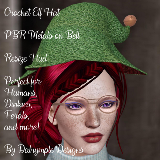 [Dalrymple Designs] Crochet Elf Hat