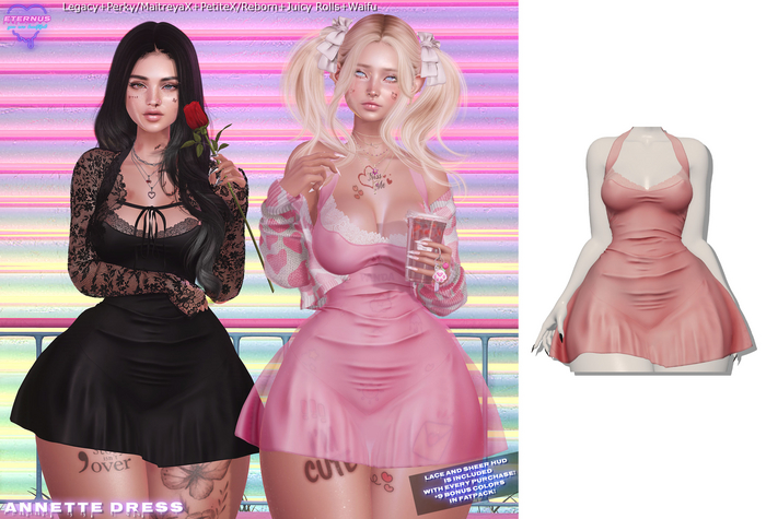 [Eternus] Annette Dress Pink