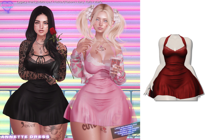 [Eternus] Annette Dress Red