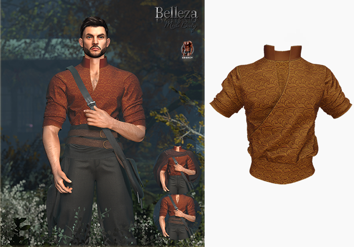 (Stitched) Nao Embroidery Tunic - Sunset