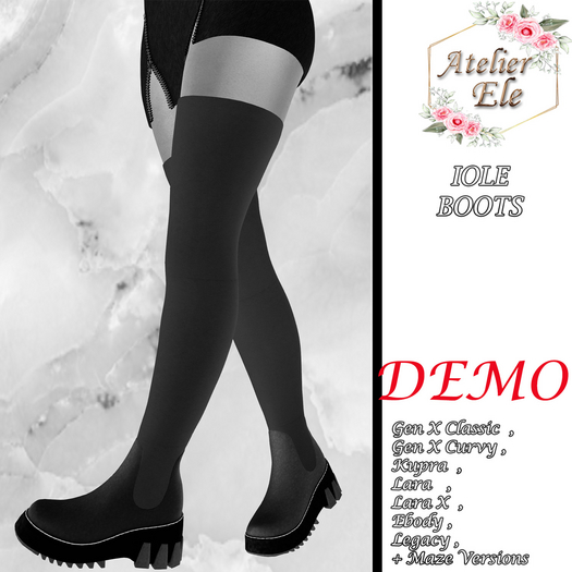 {AE}   [ DEMO ] IOLE BOOTS