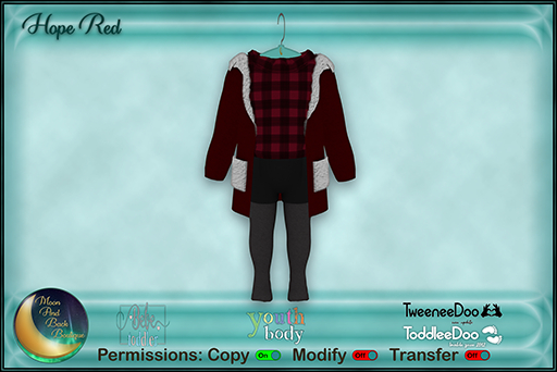 !:*:. M&B .:*:.! Hope Red Tweens 