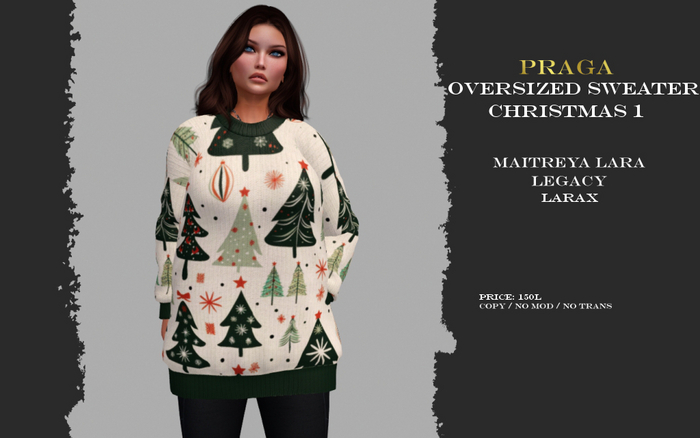 Praga Oversized - Christmas 1