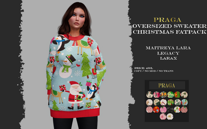 Praga Oversized - Christmas FATPACK