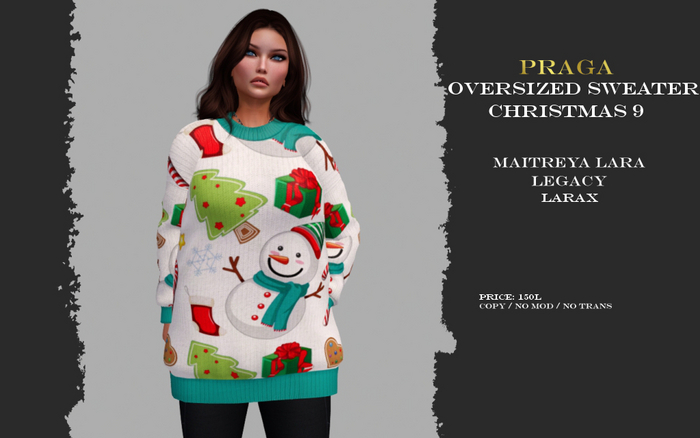 Praga Oversized - Christmas 9