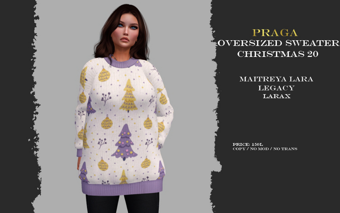 Praga Oversized - Christmas 20