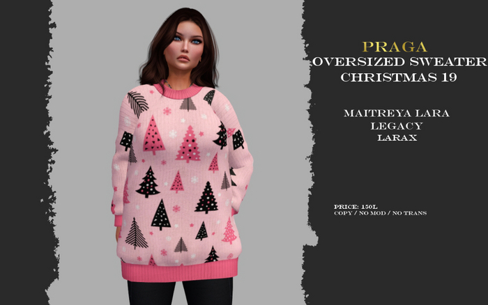 Praga Oversized - Christmas 19