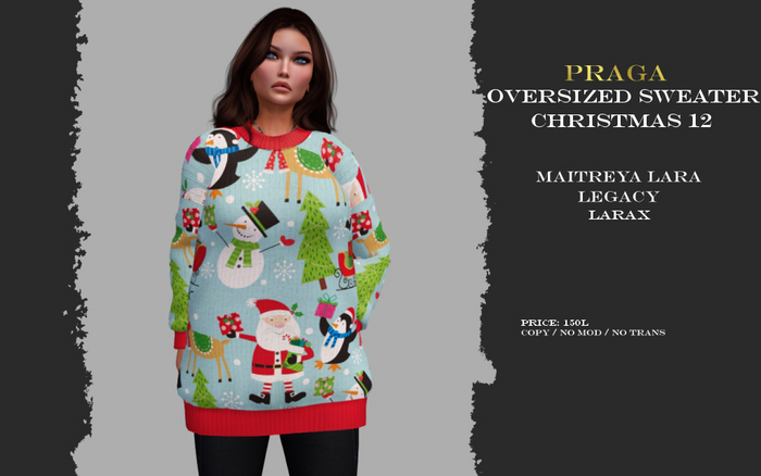 Praga Oversized - Christmas 12