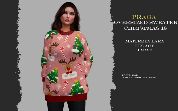 Praga Oversized - Christmas 18