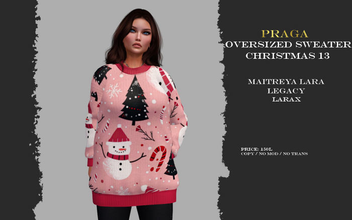 Praga Oversized - Christmas 13