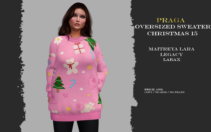 Praga Oversized - Christmas 15