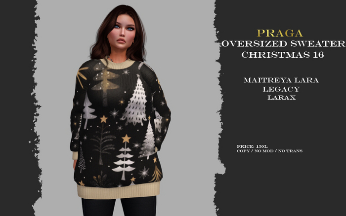 Praga Oversized - Christmas 16