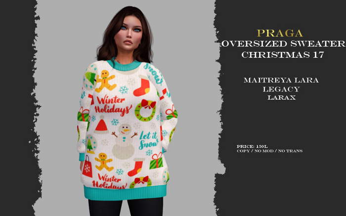 Praga Oversized - Christmas 17