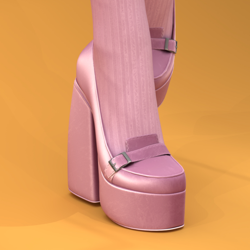!4AEM - Velma Heels (PINK)